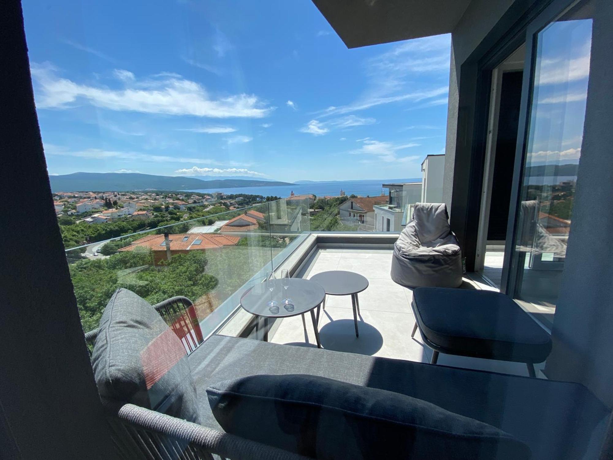 4Star Seaview Penthouse Krk Apartment Кърк Екстериор снимка