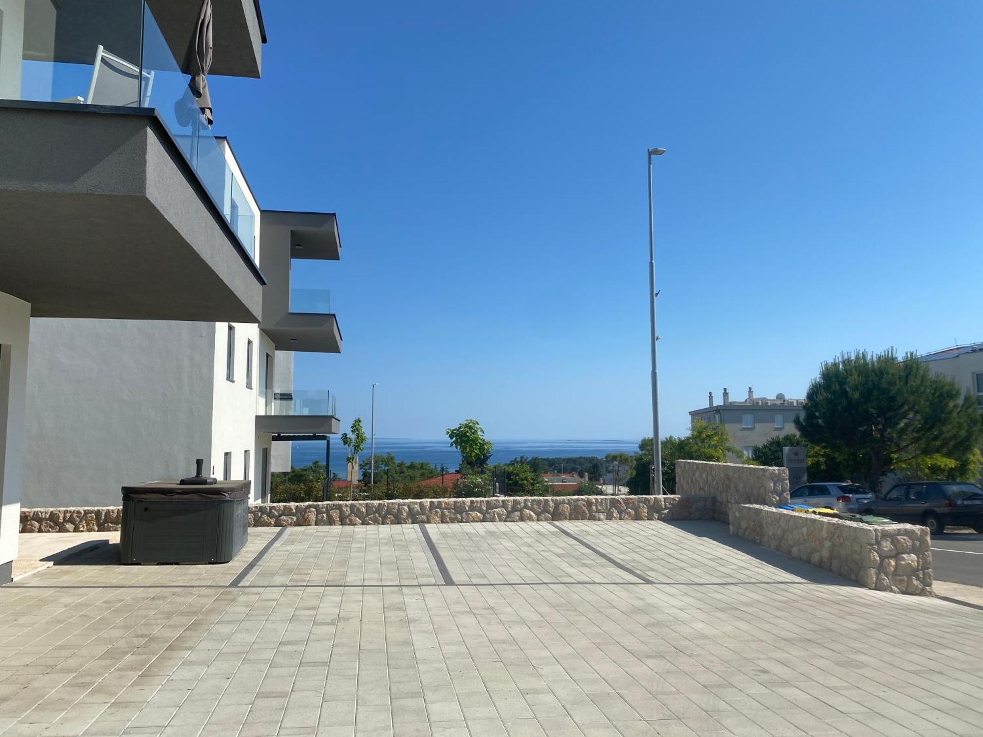4Star Seaview Penthouse Krk Apartment Кърк Екстериор снимка